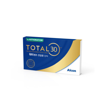 알콘 토탈30 워터렌즈 난시 6P