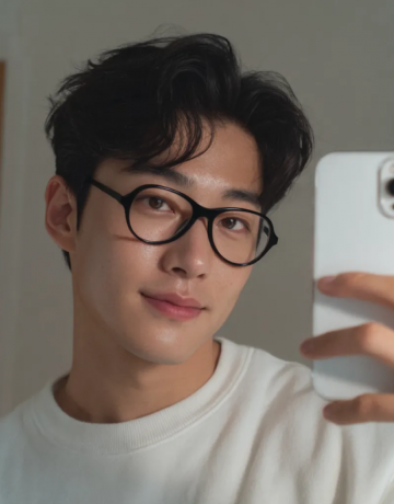 [ALPIC 알픽] 보잉 뿔테 너드 패션 안경 ROI