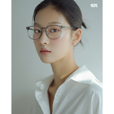 국산 그릴아미드 TR 사각 뿔테 8309