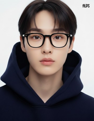 [마카롱] 아케마 뿔테 국산 사각 안경테 8101