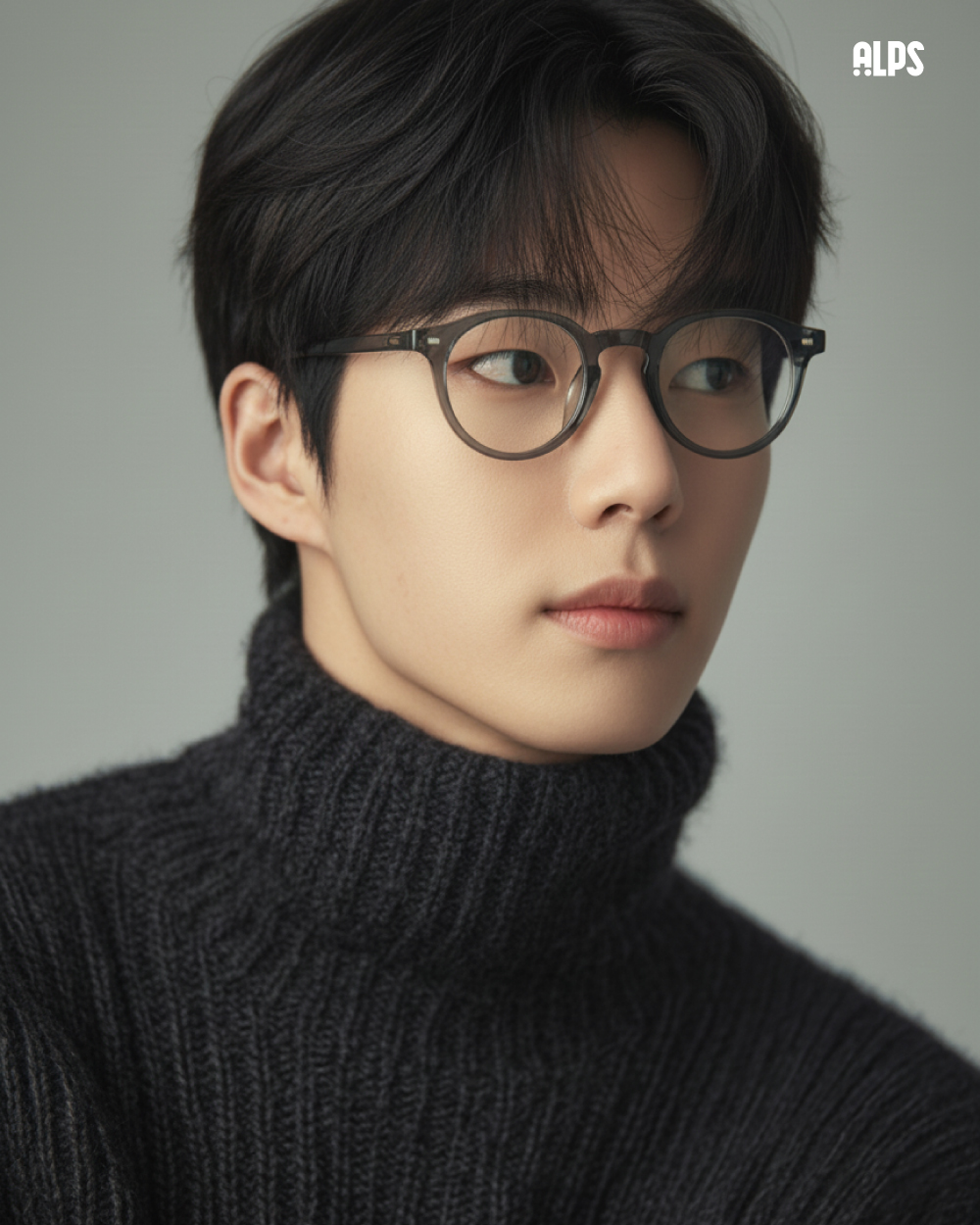 국산 아케마 다각형 뿔테8102