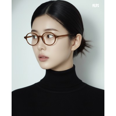 오벌형 뿔테 8909